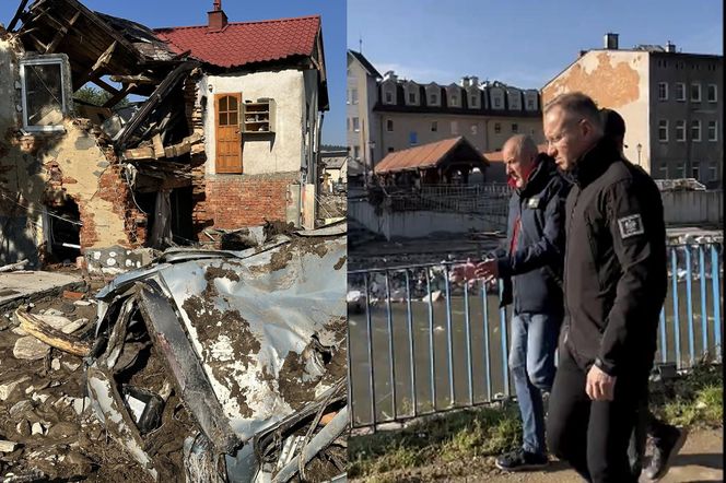 Prezydent Andrzej Duda wreszcie rusza do epicentrum powodzi. Będzie w Stroniu Śląskim i Lądku-Zdroju