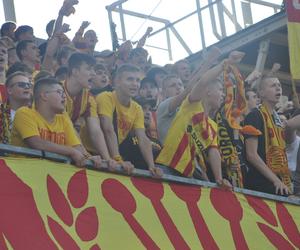 Korona Kielce - Cracovia. Zdjęcia kibiców podczas meczu. 10 sierpnia 2024