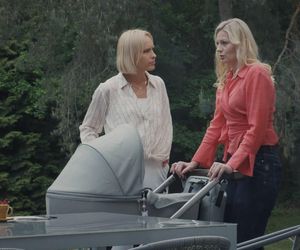 M jak miłość, odcinek 1883. Dorota (Iwona Rejzner), Jagoda (Katarzyna Kołeczek)