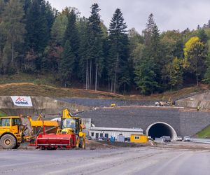 Budowa S1 Przybędza - Milówka, październik 2024