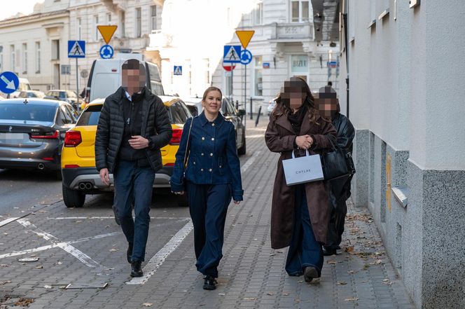 Pierwsza dama w eleganckim butiku