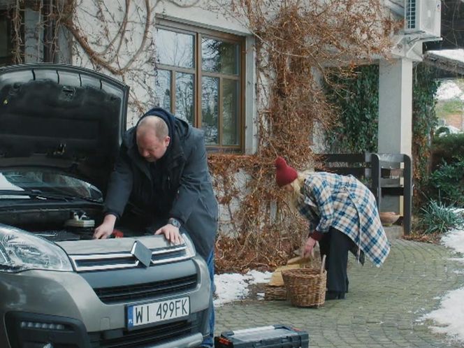 M jak miłość, odcinek 1854: Jagoda (Katarzyna Kołeczek), Tadeusz (Bartłomiej Nowosielski) 