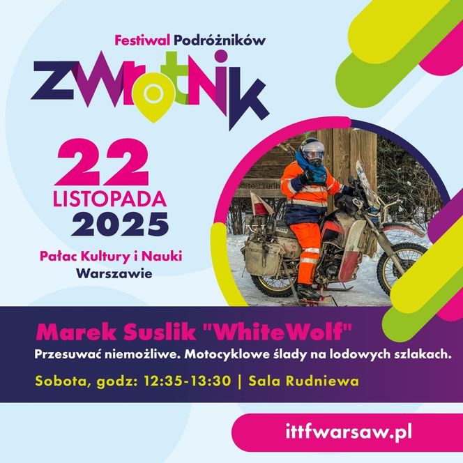 Festiwal Podróżników Zwrotnik ITTF Warsaw 2025