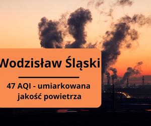 Zanieczyszczenie powietrza w woj. śląskim. Stan w miastach na 25.10.2023 r.