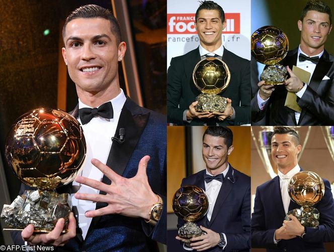 Cristiano Ronaldo, Złote Piłki