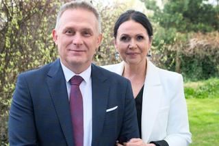 M jak miłość odc. 1746. Marysia (Małgorzata Pieńkowska), Artur (Robert Moskwa)