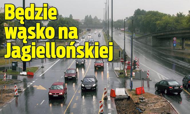 Będzie wąsko na Jagiellońskiej