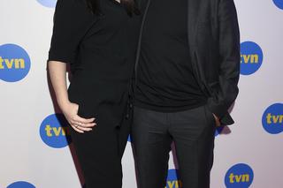 Piotr Głowacki z żoną Agnieszką