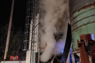 Lubelskie: Nocny pożar kukurydzy. 20 ton ziaren stanęło w ogniu!