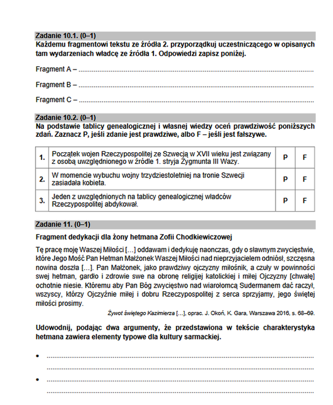 Matura 2021 historia rozszerzona  