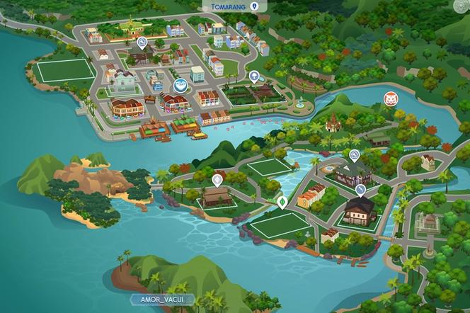 The Sims 4 Do Wynajęcia - zobacz, jak wygląda mapa i nowości w dodatku