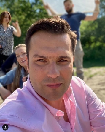 Barwy szczęścia po wakacjach 2022: Renata (Ania Mrozowska), Damian (Michał Lesień-Głowacki)