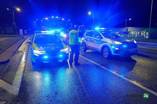 Wypadek BMW w Bielsku-Białej. Pasażerka w krytycznym stanie. Zdecydowała brawura