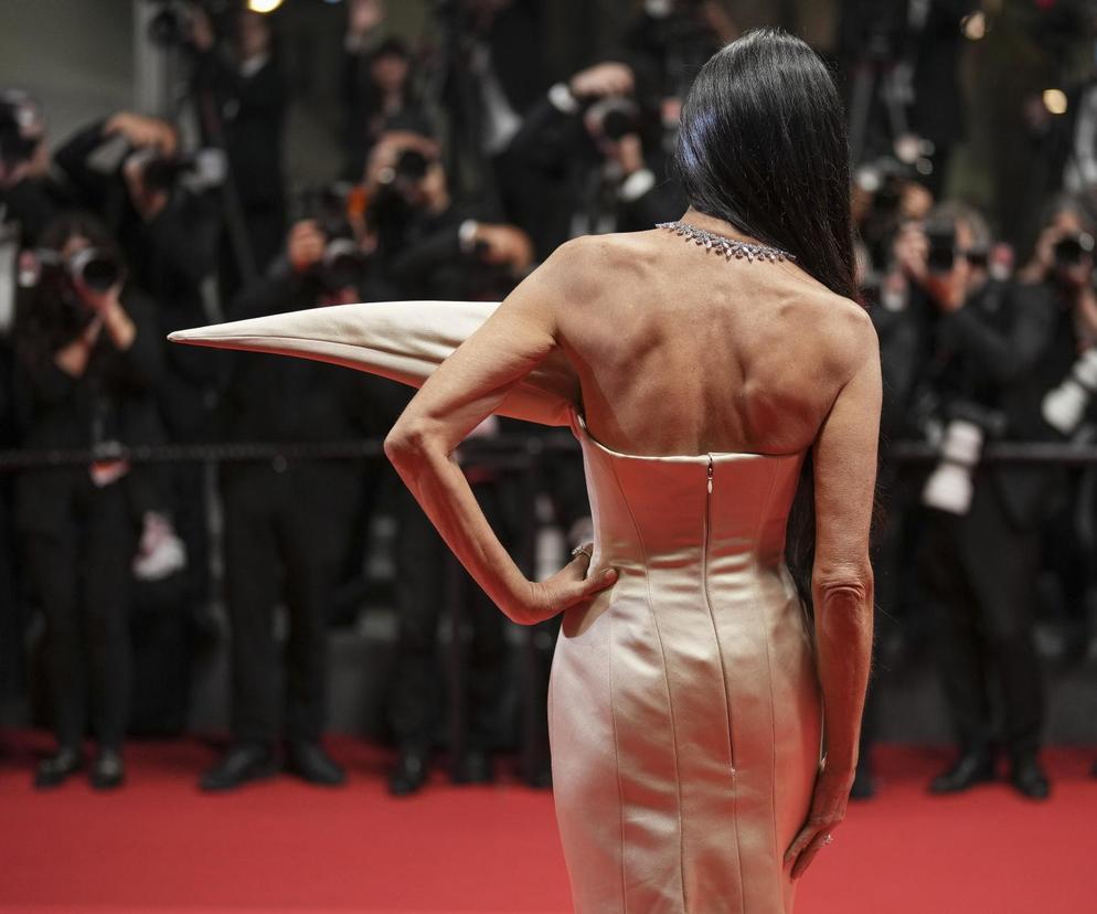 Demi Moore zachwyciła w Cannes! Nie do wiary, że ma 61 lat!