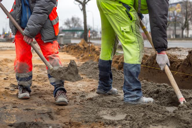 Roboty drogowe na ulicy Jagiellońskiej