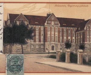 To jeden z najpiękniejszych budynków w Olsztynie. Dawniej pomieszczenia zajmowało m.in. Gestapo