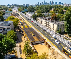Remont wiaduktów Trasy Łazienkowskiej w Warszawie