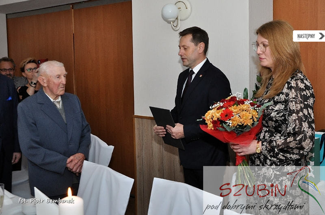 Piękny jubileusz pana Edmunda. Mieszkaniec Szubina skończył 102 lata! [ZDJĘCIA]
