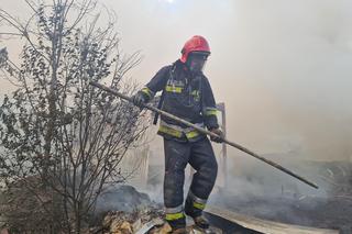 Gigantyczny pożar w Zabrzu. Paliły się niebezpieczne odpady