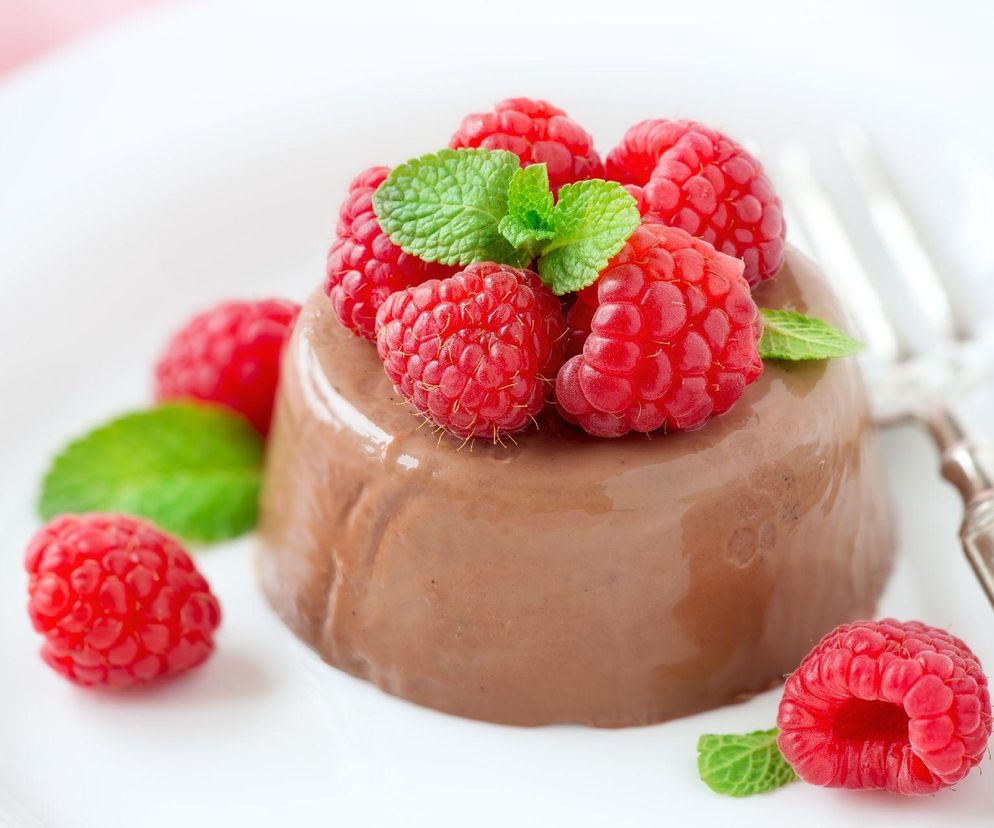 panna cotta czekoladowa
