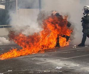 Rośnie liczba poszkodowanych w Atenach