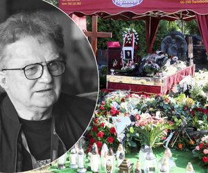 Pogrzeb Felicjana Andrzejczaka. Ogromny wieniec od zrozpaczonej rodziny - ten widok łamie serce