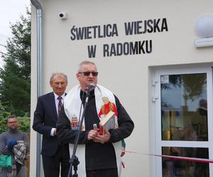 Odnowiona świetlica w Radomku na 700-lecie miejscowości