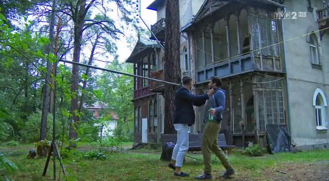 Barwy szczęścia, odcinek 1991. Sebastian (Kacper Krupski), Damian  (Michał Lesień)