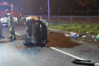 Groźny wypadek na Al. Konstytucji 3 Maja w Lesznie