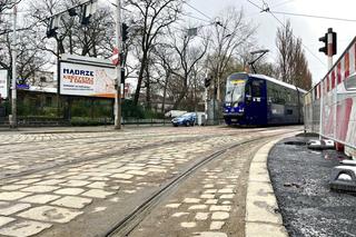 Pięć linii tramwajowych pojedzie objazdami