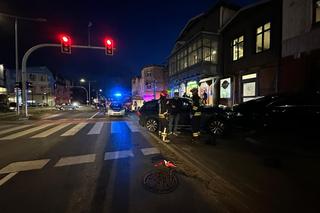 Szokujący wypadek przy ul. Grudziądzkiej. Kierowca volvo zasłabł