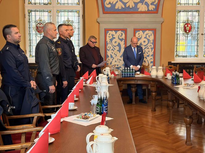 Podsumowanie akcji "Dar Serca Służb Mundurowych" w Grudziądzu