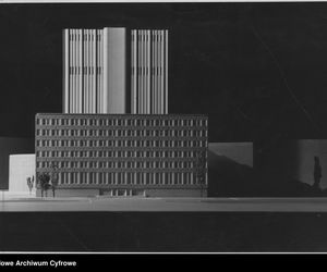Projekt gmachu Polskiego Radia w Warszawie