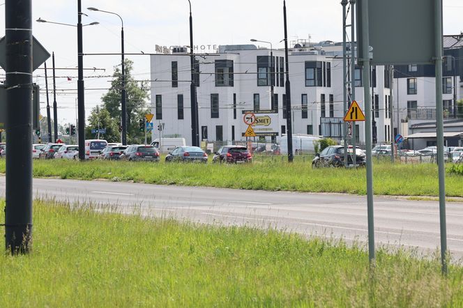 Tak wygląda al. Unii Lubelskiej w Lublinie przed przebudową (pierwsza połowa czerwca 2025)