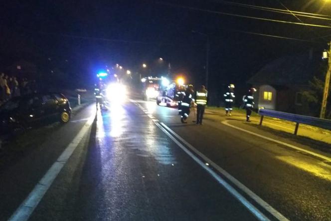 Brzozów: Miał 2,5 promila, spowodował wypadek. Trzy osoby są ranne