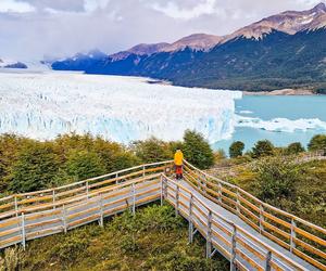 Lodowiec Perito Moreno - pomosty