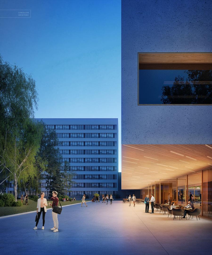 Nowa biblioteka Uniwersytetu Przyrodniczego w Poznaniu. Wkrótce ruszyć ma budowa Infocentrum według konkursowego projektu Consultor