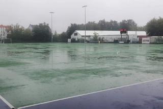Boisko w Toruniu zamieniło się w basen