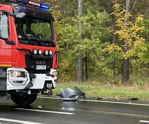 Piotrków Trybunalski. Śmiertelny wypadek kierującej saabem. Zginęła na oczach dzieci [ZDJĘCIA].