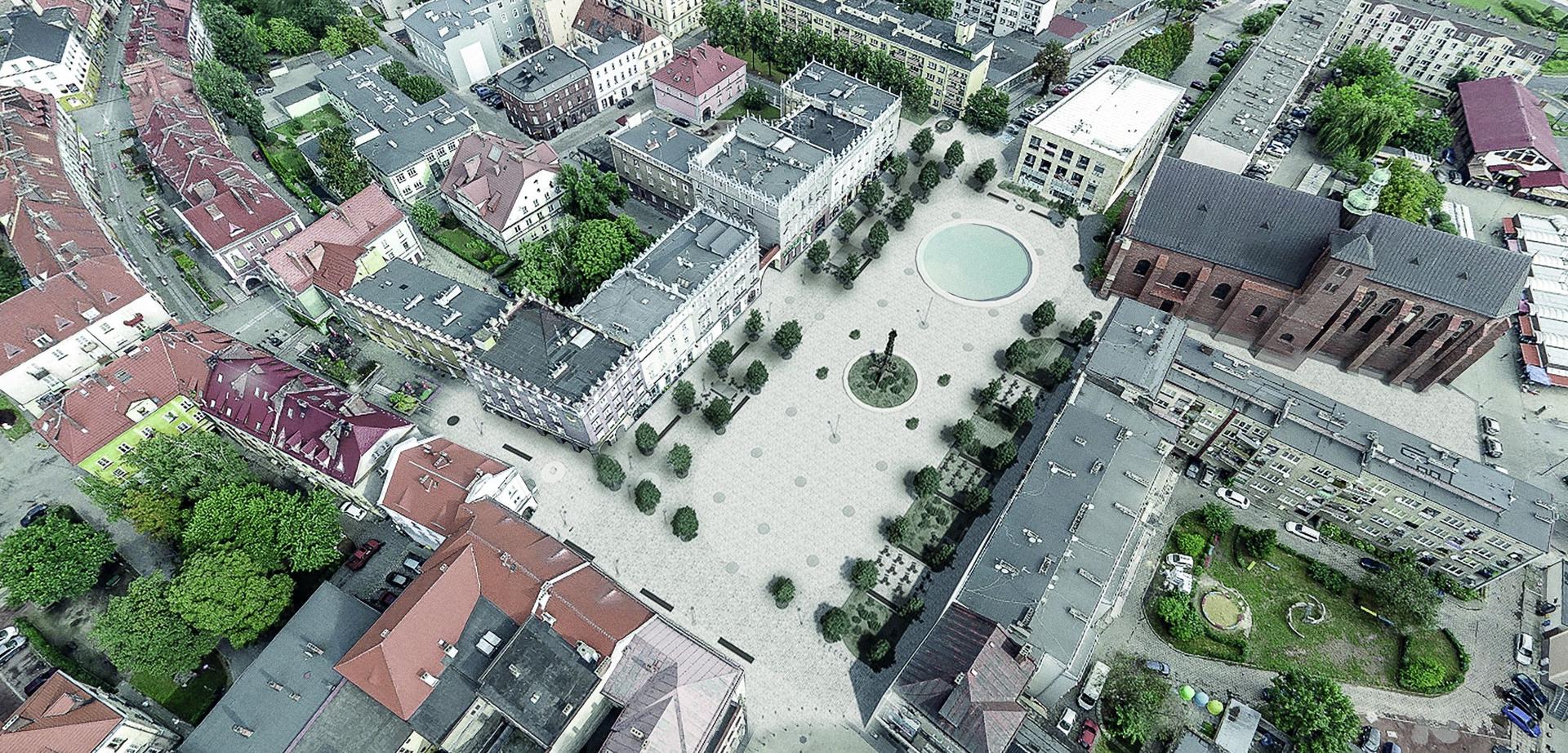 Wyniki konkursu na zagospodarowanie rynku w Raciborzu