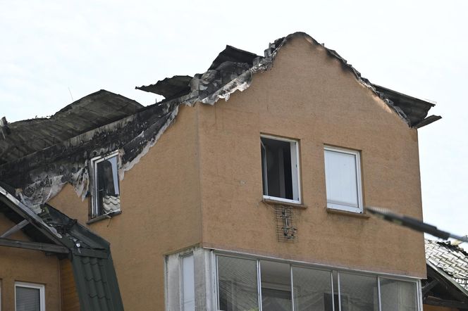Mieszkańcy Ząbek wracają do swoich mieszkań po najpotrzebniejsze rzeczy
