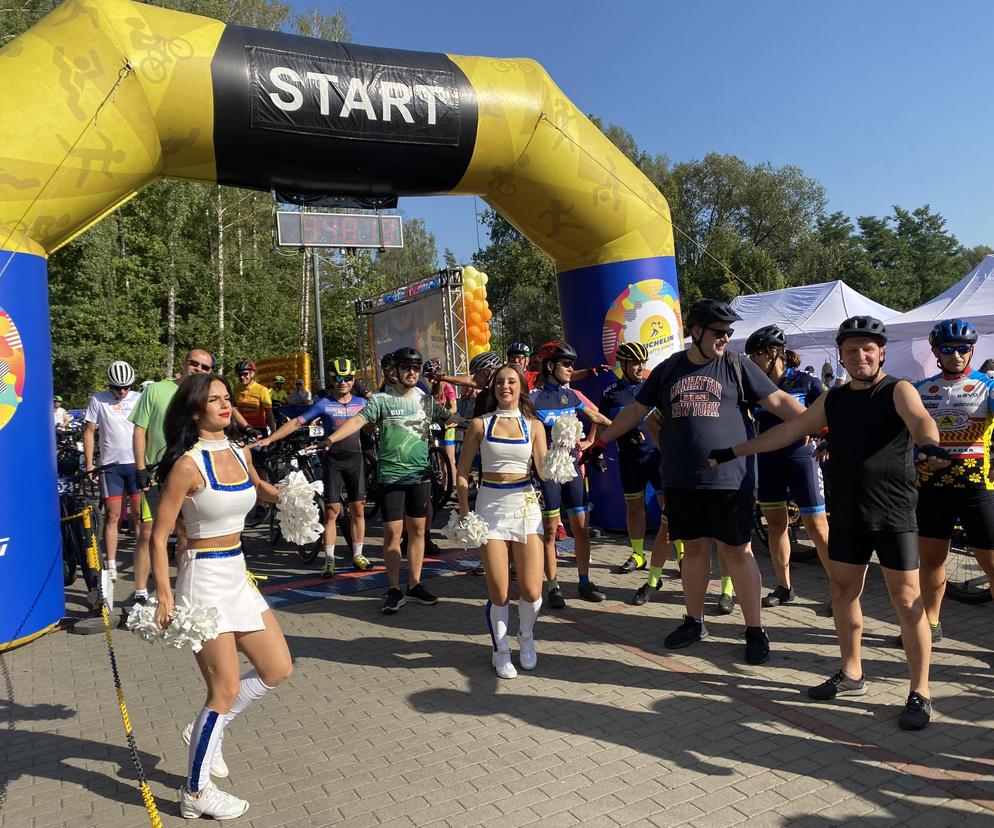 Kilometry Pomocy Michelin. Sportowe emocje na plaży miejskiej w Olsztynie