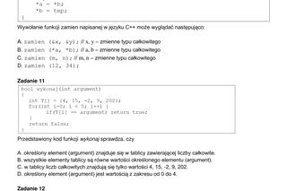 Egzamin zawodowy informatyk - przykładowe zadania. Nazwa kwalifikacji: Projektowanie, programowanie i testowanie aplikacji