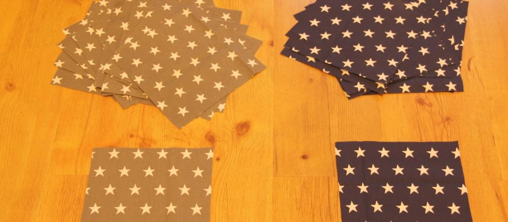 KROK I – Przygotowanie elementów pledu