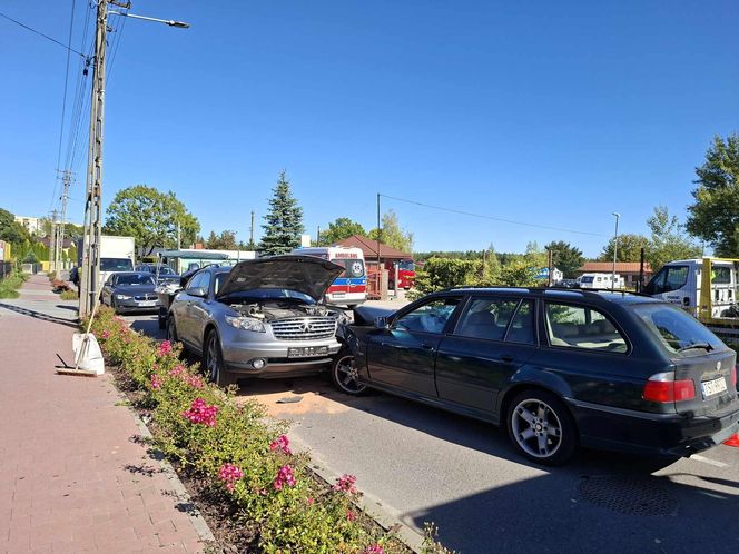 Wypadek na Kościelnej w Starachowicach