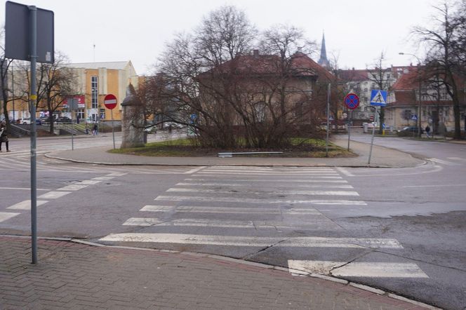 W Olsztynie znajduje się jedyne prostokątne rondo w Europie. Zobacz, jak wygląda! [ZDJĘCIA]