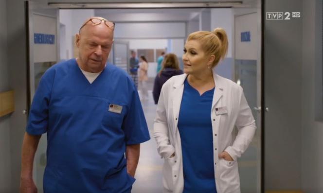Na dobre i na złe, odcinek 817. Alina Fisher (Katarzyna Skrzynecka), Stefan Tretter (Piotr Garlicki)
