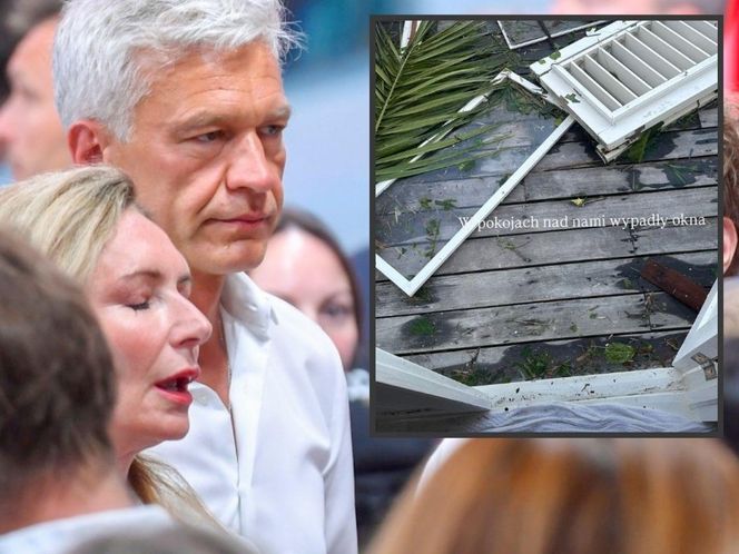 Z ostatniej chwili! W hotelu Żebrowskiego huragan powyrywał okna! Nadal są uwięzieni i muszą oszczędzać wodę