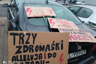 protest na Rondzie Gronowo