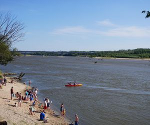 Plaża Romantyczna nad Wisłą w Warszawie